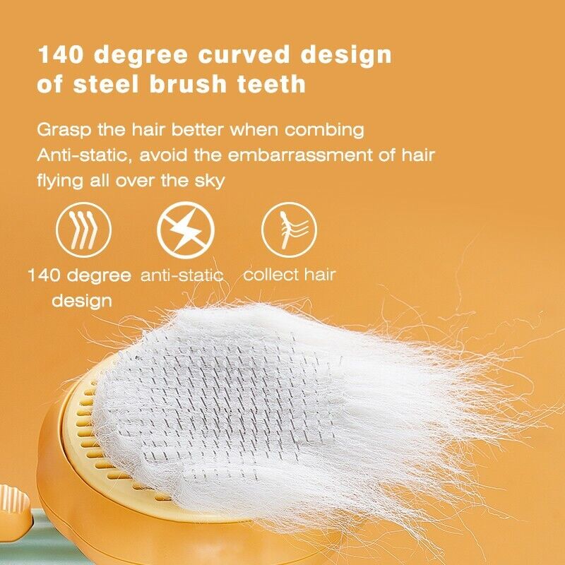 Cat Brush Grooming Pet Pumpkin Brush