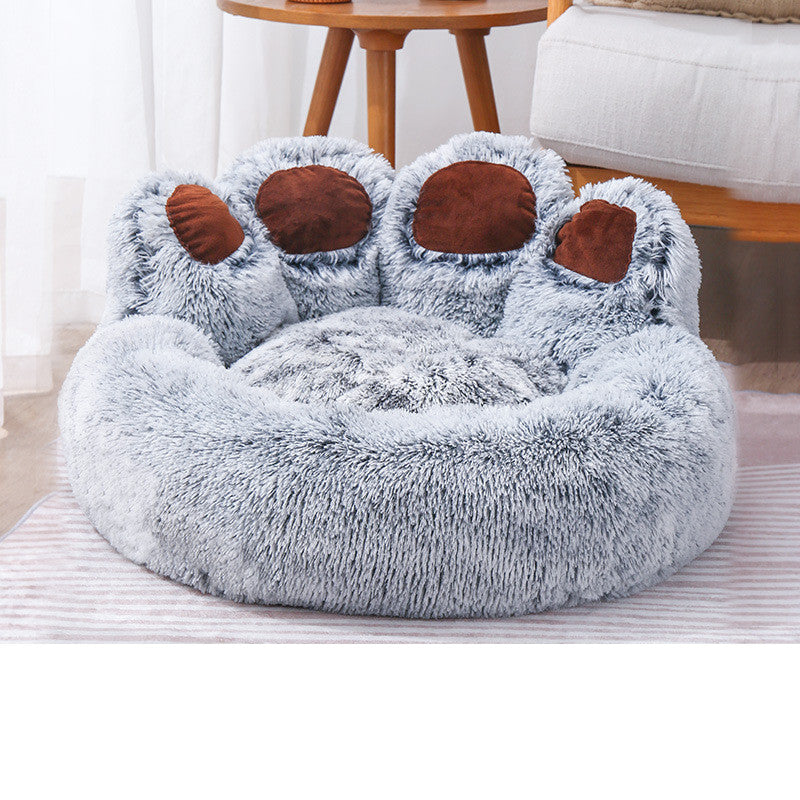 Paw print bed