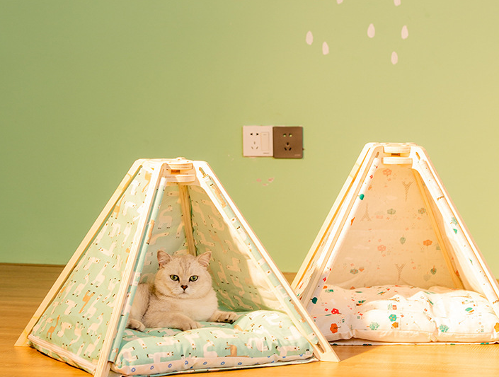 Tent Cat Bed House