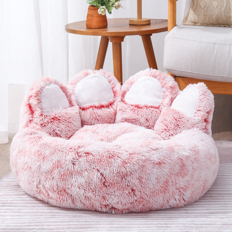 Paw print bed