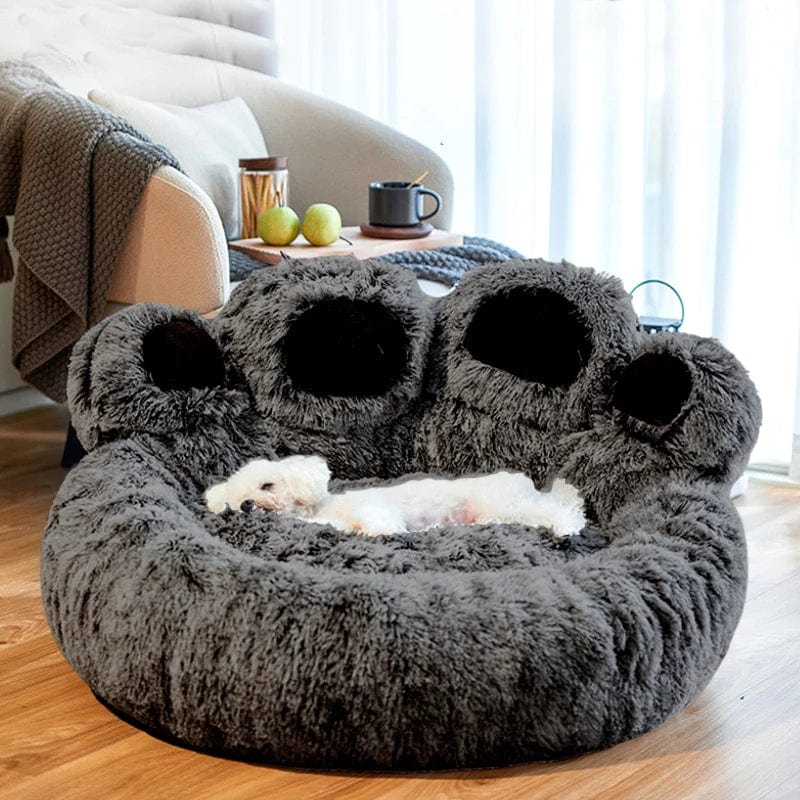 Paw print bed