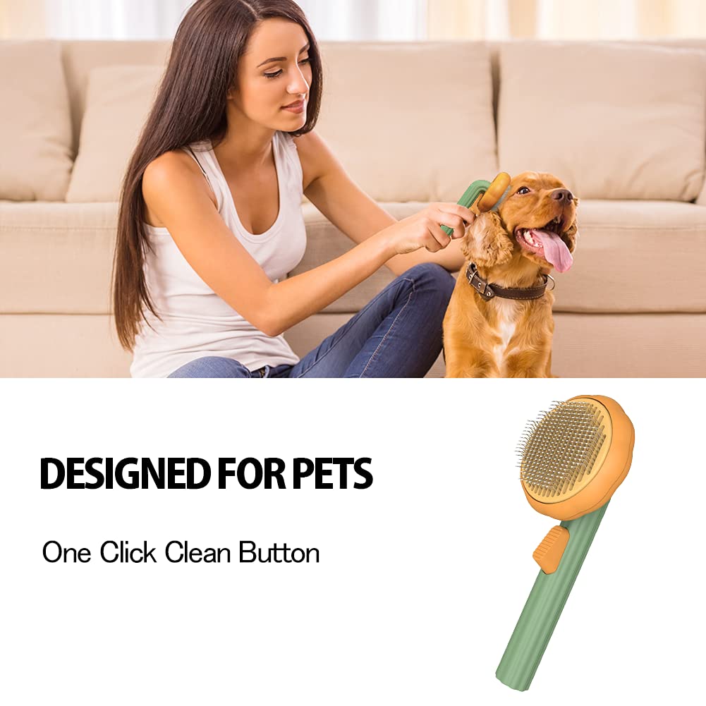 Cat Brush Grooming Pet Pumpkin Brush