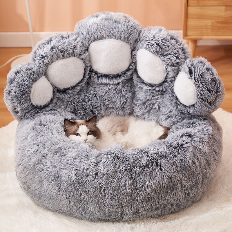 Paw print bed