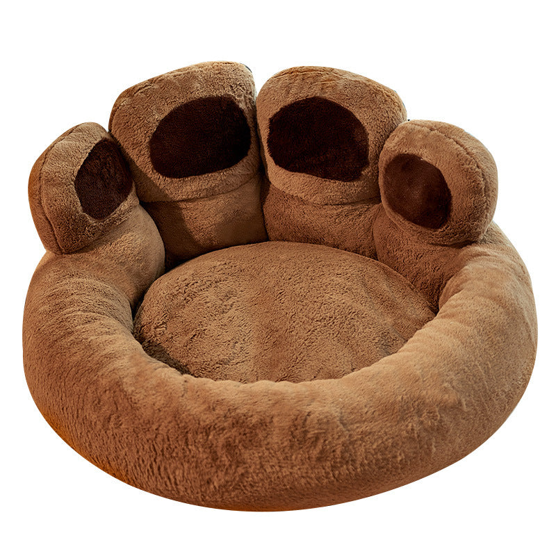 Paw print bed